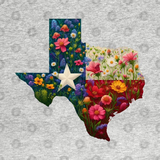 Texas Wildflowers - Texan Nature by JessArty